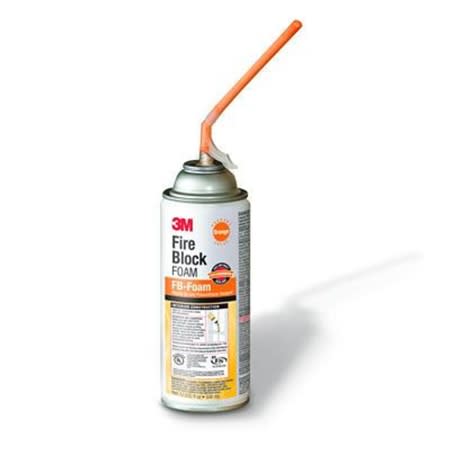fbfoam orange fire blocking foam 12 oz aerosol can