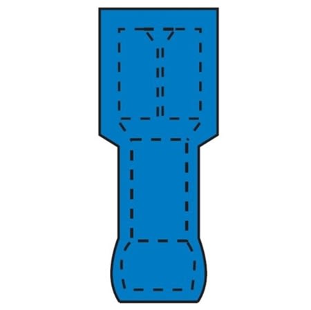 fdi14187q female nyloninsulated wr: 16 14 stud siz fdi14187q female nyloninsulated wr: 16 14 stud siz