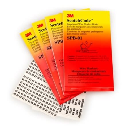 spb08 3m spb08 wire marker book