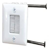 DataComm 45-0007-WH Rough-In Hole Saw Plate, White