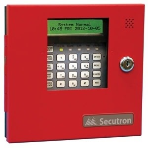 Secutron MR-2300-LCDR Remote LCD Annunciator
