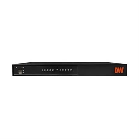 Digital Watchdog DW-BJCX8T-LX Blackjack CX 4K 16-Channel PoE NVR with Virtual Channels, 80Mbps, Linux OS, 8TB HDD