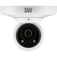Digital Watchdog DWC-VA853WTIR Star-Light Plus 4K Universal HDoC IR Vandal Ball Camera, 2.8mm Fixed Lens, White