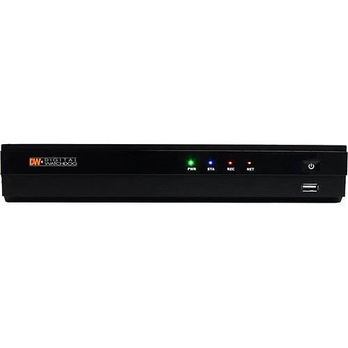 Digital Watchdog DW-VP92T4P VMAX IP Plus 9-Channel PoE NVR with 5 Virtual Channels, 2TB Storage
