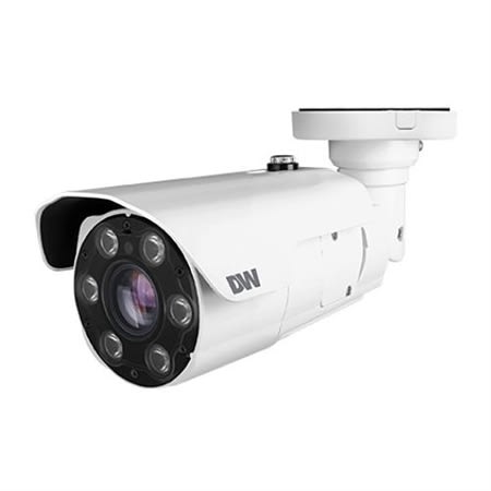 Digital Watchdog DWC-XSBA05MILC1 MEGApix Ai CaaS 5MP IR Bullet Edge IP Camera, ANPR, Varifocal Lens 6-50mm, White