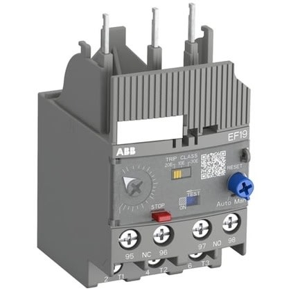 ABB  EF19-6.3   1.9 - 6.3 Amp, Electronic Overload Relay, EF19 Frame, AF9-AF38 Contactors