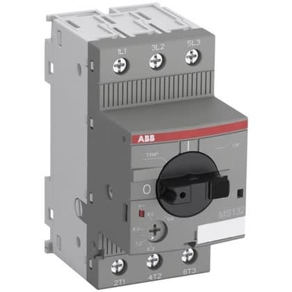 ABB MS132-0.4 Motor Starter Control, 3 Pole, 0.25-0.40 Amp