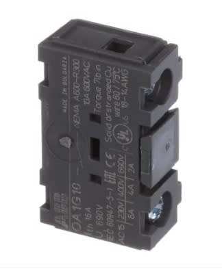 ABB OA1G10 Auxiliary Contact, 1 N.O.