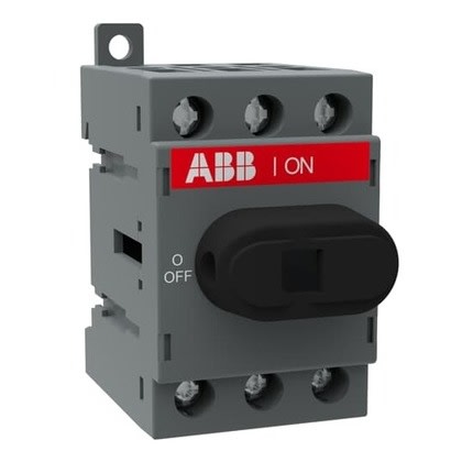ABB OT40F3 Disconnect switch, Non-Fused, 40A, 3P, 600VAC, Front Operated