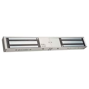 Alarm Controls 1200D Double Door Magnetic Lock, 1200 lb, Clear Anodized