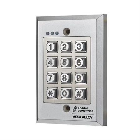 Alarm Controls KP-200 Weatherproof Dig Keypad, Flush Mount