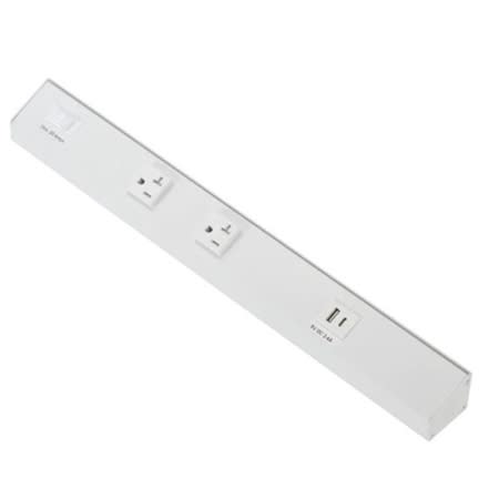 atom120v18wh low profile power strip wreceptacles atom120v18wh low profile power strip wreceptacles