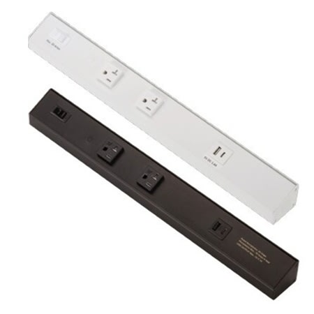 atom120v72wh low profile power strip wreceptacles