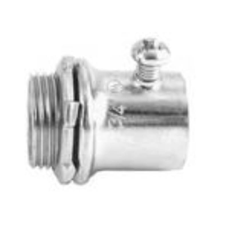 American Fittings Corp SS55US EMT Set Screw Connector, 2 inch Steel American Fittings Corp SS55US EMT Set Screw Connector, 2 inch Steel