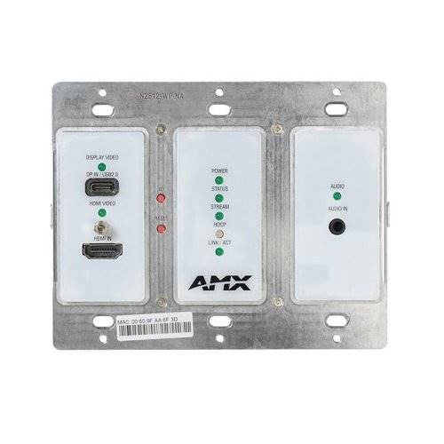 AMX-N26E011 N2600 MWC 4K60 4:4:4 Encoder Wallplate