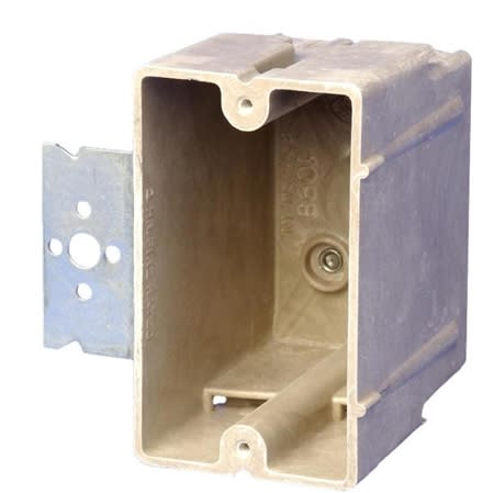1098z2 switchoutlet box with bracket 1gang depth: 1098z2 switchoutlet box with bracket 1gang depth: