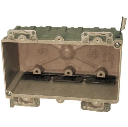 9313ewk switchoutlet box 3gang depth: 278 old work 9313ewk switchoutlet box 3gang depth: 278 old work