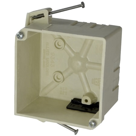 9343nk switchoutlet box 1gang depth: 212 nailon no