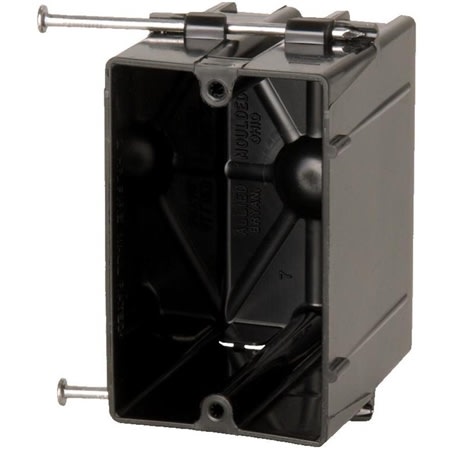 p201qt single gang electrical box