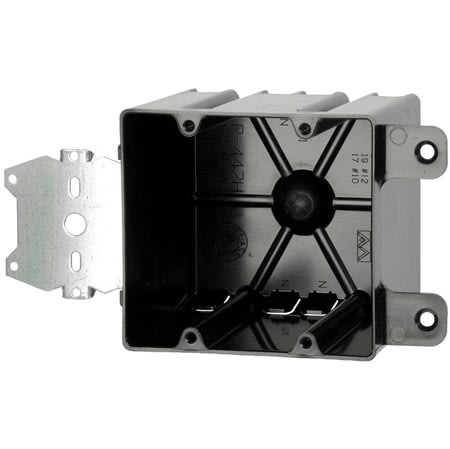 p442h two gang electrical box