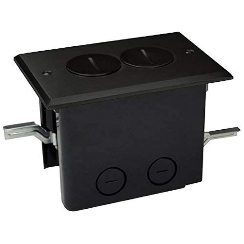 Allied Moulded FB-2DB Duplex Receptacle, 1-Gang, Floor Box Assembly Allied Moulded FB-2DB Duplex Receptacle, 1-Gang, Floor Box Assembly
