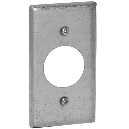 2539 handy box cover type: single receptacle drawn