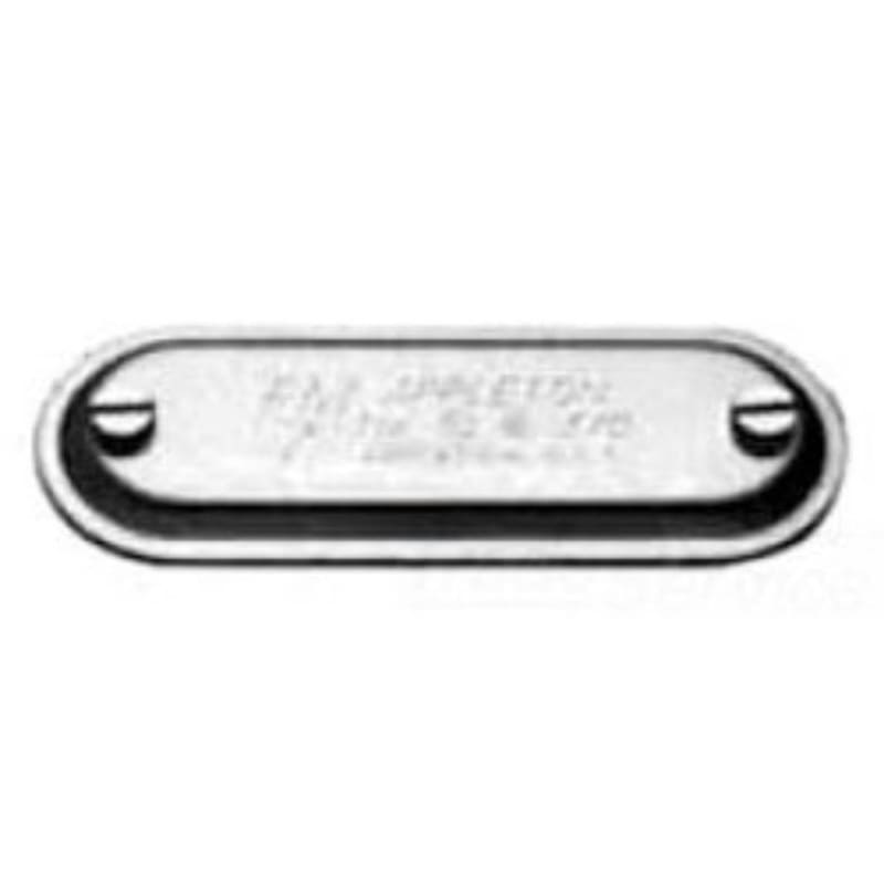 Appleton 570 Conduit Body Cover, 1-1/2", Form 7, Steel