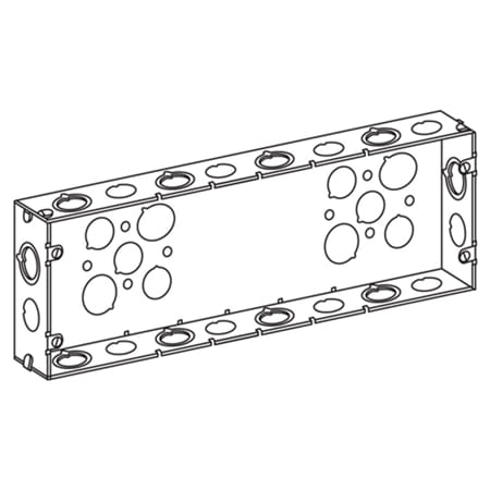 6g5075s switch box 6gang 178 deep conduit knockout 6g5075s switch box 6gang 178 deep conduit knockout