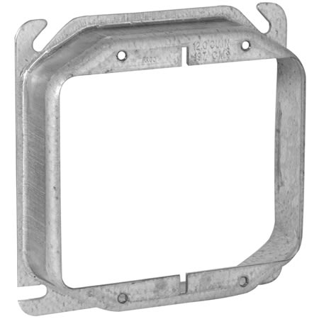 8470a 4 square device cover 2 gang mud ring 12 rai 8470a 4 square device cover 2 gang mud ring 12 rai