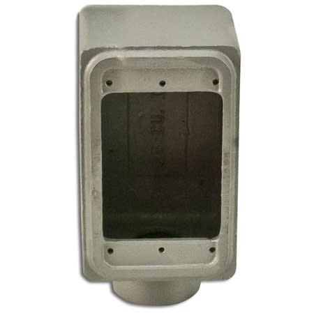 appfd175a fd cast device box 1gang 34 aluminum appfd175a fd cast device box 1gang 34 aluminum
