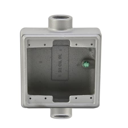 fdc275a fdc device box 2gang type fdc 34 inch alum