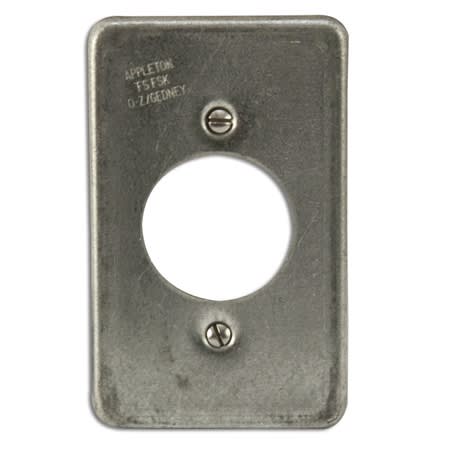 fsk1ry receptacle cover 1gang steel fsk1ry receptacle cover 1gang steel