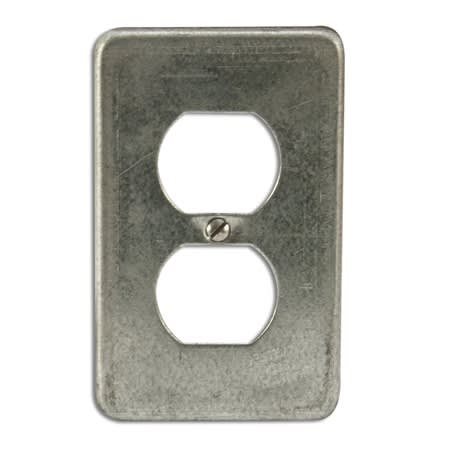 fsk1dr duplex receptacle cover 1gang steel fsk1dr duplex receptacle cover 1gang steel