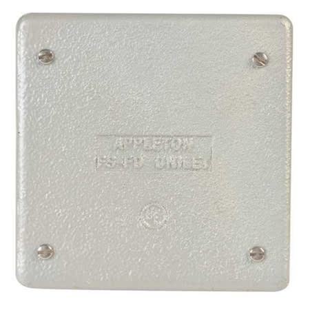 fsk2bca fsfd cover 2gang blank vapor proof aluminu