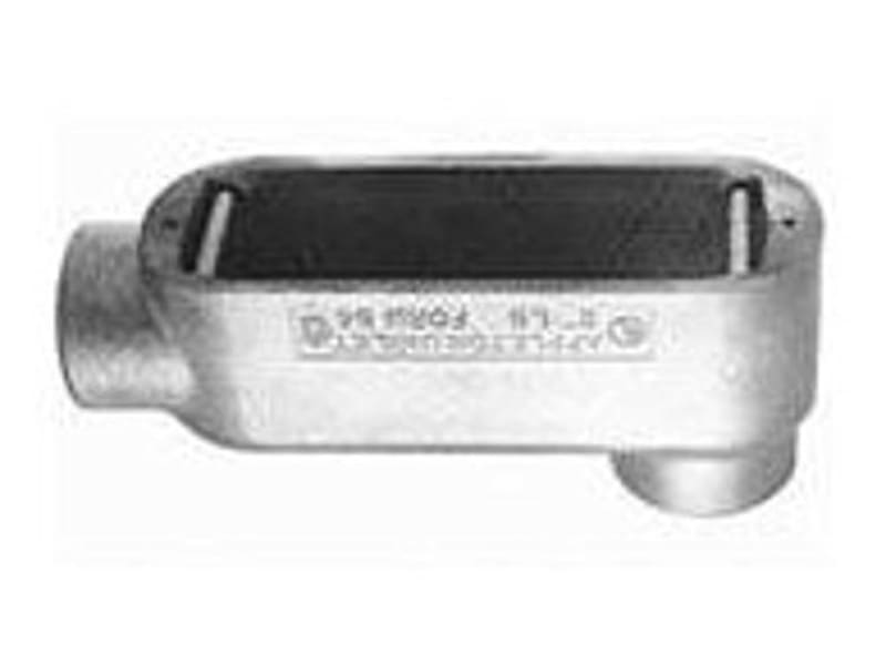 Appleton LB100-M Conduit Body, Type: LB, Form 35, Size: 1", Malleable Iron