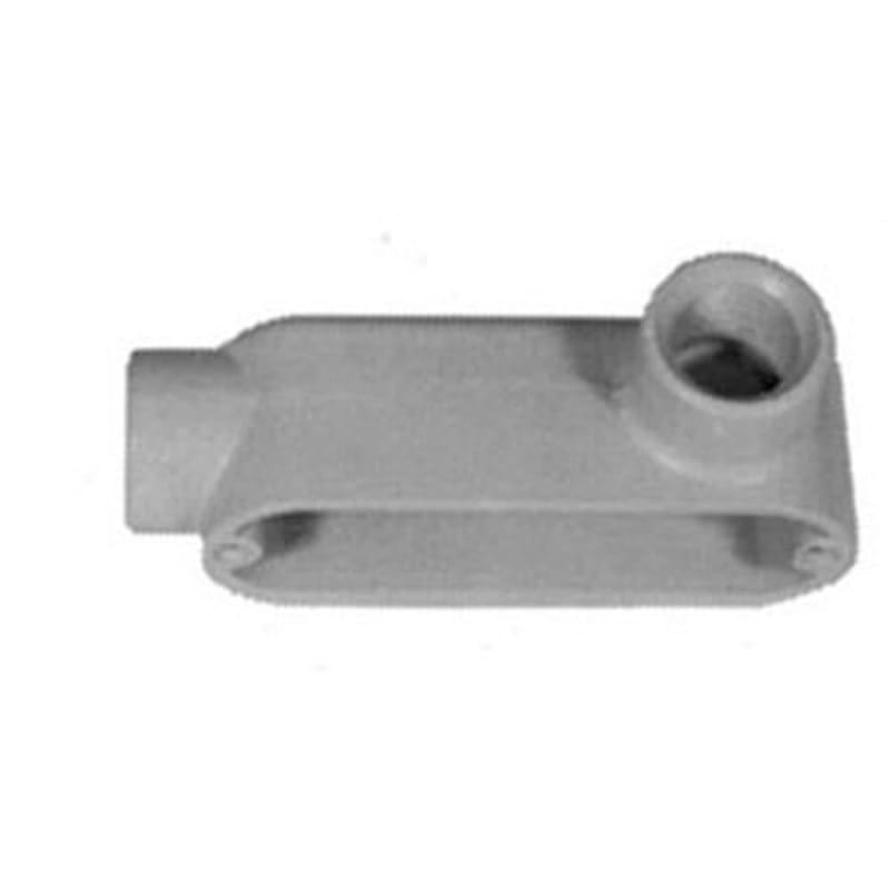 Appleton LR250-A Conduit Body, Type: LR, Form 85, Size: 2-1/2", Aluminum