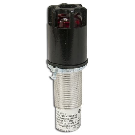 splsreb pilot light short stem wred jewel