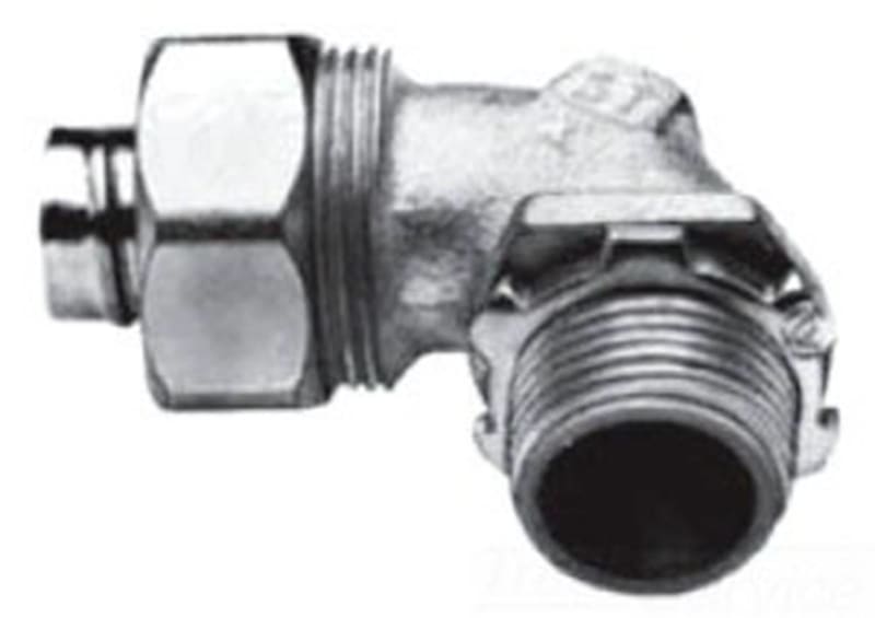 Appleton ST-90250 Liquidtight Connector, 2-1/2",Non-Insulated, Malleable Iron