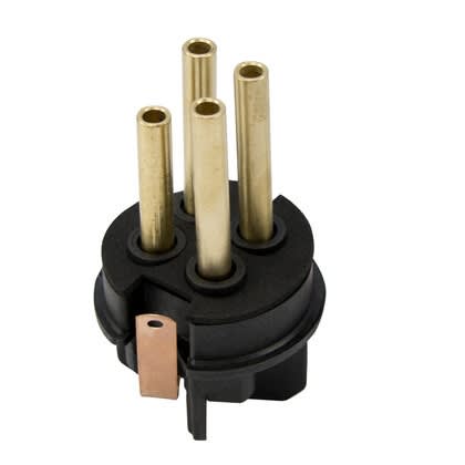 Appleton API6034 Pin & Sleeve Replacement Plug, 60 Amp, 4-Pole, 3-Wire
