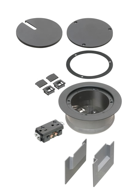 flbc5540bl 55 in black recessed cover