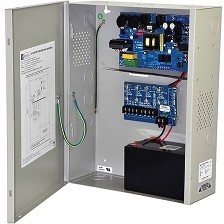 Altronix AL1012ULXPD4 Power Supply Charger, 4 Fused Outputs, 12VDC at 10A, 115VAC, BC400 Enclosure