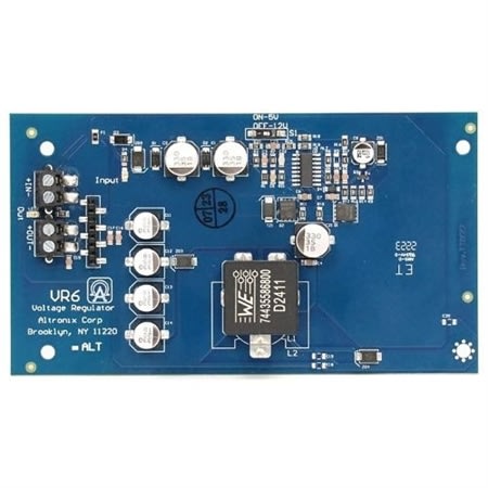 Altronix VR6 Voltage Regulator 24VDC input into 5VDC or 12VDC output