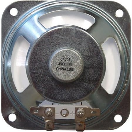 Alpha SK004 3.5" Square Intercom Speaker, 45 Ohm, Mylar