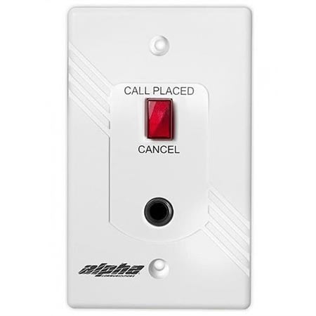 Alpha VPS101 1-Bed Call Station, Requires 1-Gang Electrical Box