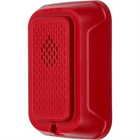 System Sensor HRL L-Series Indoor Selectable Output Horn, Wall Mount, no Marking, Red