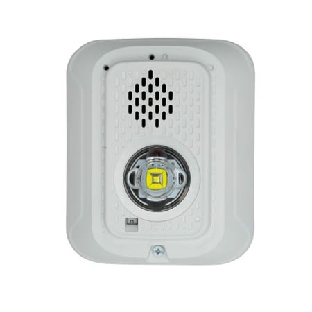 System Sensor P2WLED-P Series 2-Wire Indoor Strobe Wall with LED, Non-Label, 2W, White