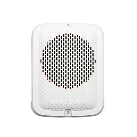 System Sensor SPWKL Outdoor Speaker Wall, Plain, White