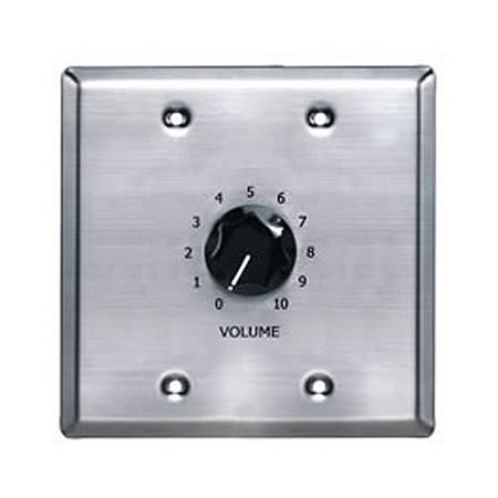 Bogen ATP35 35W Attenuator with Bypass for 25V/70V Speaker Line, Mounts in Standard Single or Double Electrical Box
