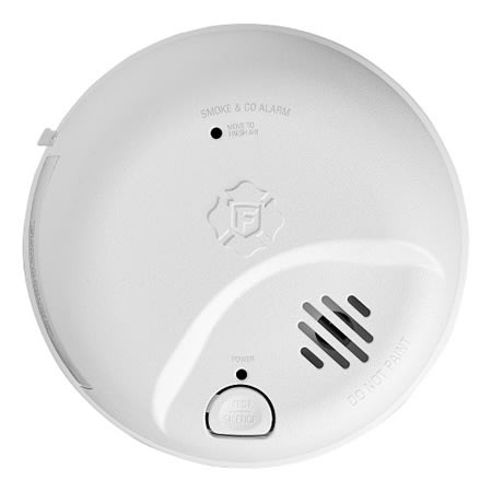 BRK SMICO105-AC Interconnectable Ion Smoke and CO Alarm with 10-Year Battery Backup