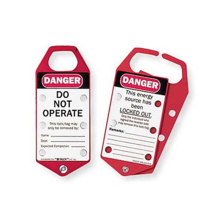 22075r tamperproof labeled lockout hasp red alumin 22075r tamperproof labeled lockout hasp red alumin
